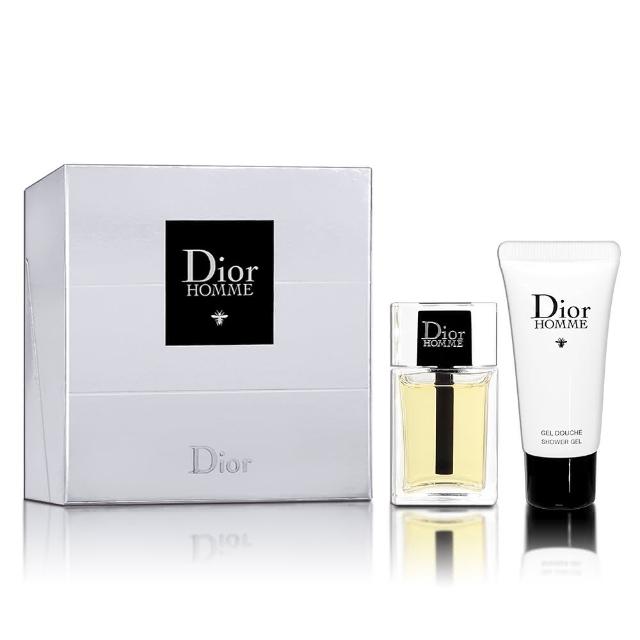 【Dior 迪奧】Homme 淡香水10ML小香禮盒(淡香水10ML+沐浴露20ML 平行輸入)