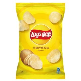 【Lay’s 樂事】樂事美國經典原味洋芋片85g/包