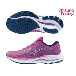 【MIZUNO 美津濃】慢跑鞋 女鞋 運動鞋 緩震 一般型 RIDER 紫 J1GD230373(994)