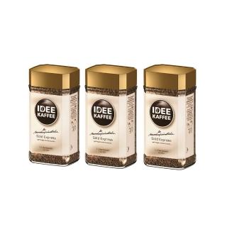 【德國IDEE】金牌即溶咖啡低刺激性(100g/罐x3)