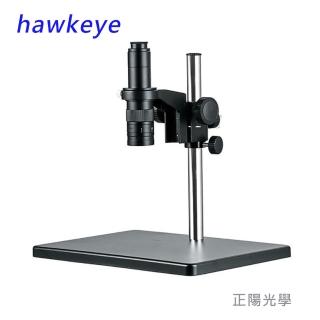【hawkeye】工業單管7-45倍鏡頭顯微鏡 LED環型燈光源+工業相機可拍可錄 套裝組合