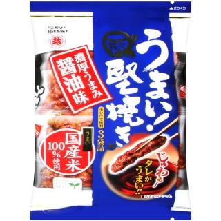 【越後製果】堅燒濃厚醬油仙貝(96g)