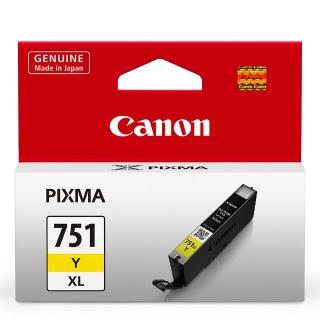 【CANON】CLI-751XL-Y 原廠黃色高容量XL墨水匣