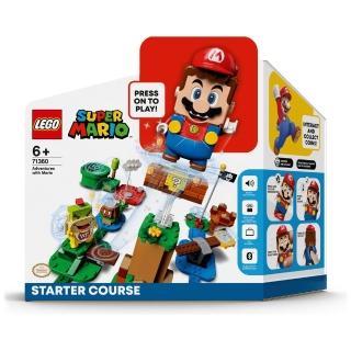【LEGO 樂高】71360 Mario超級瑪利歐系列 瑪利歐冒險主機(積木 遊戲機 關卡設計)