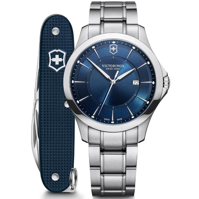【VICTORINOX 瑞士維氏】Alliance 簡約永恆時尚腕錶 母親節 禮物(VISA-241910.1)