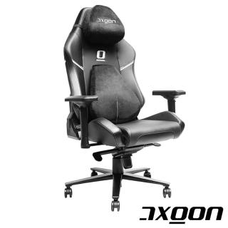 【AXGON】AX2CU2 人體工學電競椅-黑灰款(透氣PU材質/多功能4D扶手)