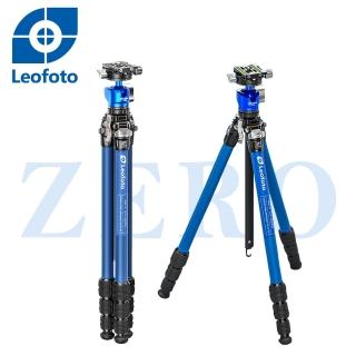 【Leofoto 徠圖】LY224C+LH25R氫氣系列4節碳纖維三腳架-藍(含雲台][彩宣總代理)