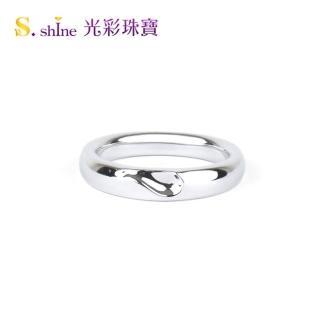 【光彩珠寶】日本鉑金結婚戒指 對戒 女戒 最愛是你