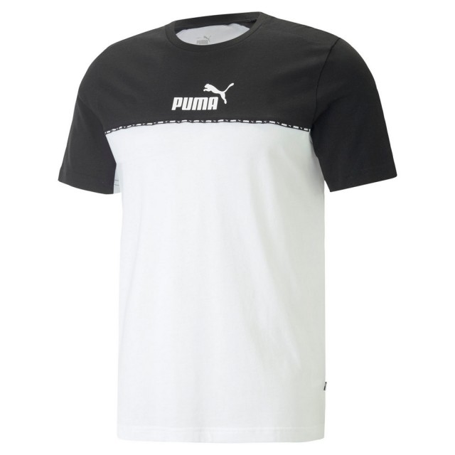 【PUMA官方旗艦】基本系列撞色邊條短袖T恤 男性 67334101