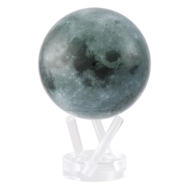 【MOVA】光能地球儀 - 月球 Moon 6英吋(居家擺設．精緻送禮．轉運．紀念日．母親節)