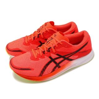 【asics 亞瑟士】競速跑鞋 Hyper Speed 3 2E 男鞋 寬楦 紅 黑 輕量 競賽訓練鞋 亞瑟士(1011B702600)