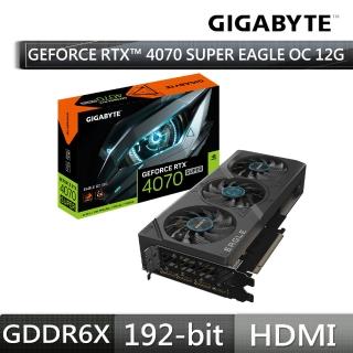 【GIGABYTE 技嘉】GeForce RTX 4070 SUPER EAGLE OC 12G(GV-N407SEAGLE OC-12GD)