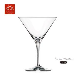 【RCR】無鉛水晶玻璃馬丁尼杯 高腳杯(INVINO 350ml 調酒杯 烈酒杯 雞尾酒杯 KAYEN)