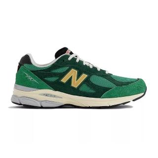 【NEW BALANCE】990 V3 男鞋 綠色 慢跑鞋 NB D楦 復古鞋 麂皮 美製 休閒鞋 M990GG3