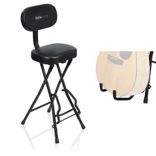 【Gator Frameworks】吉他手靠背摺疊椅 GTR-SEAT(椅子 高腳椅 吉他椅 彈奏椅)