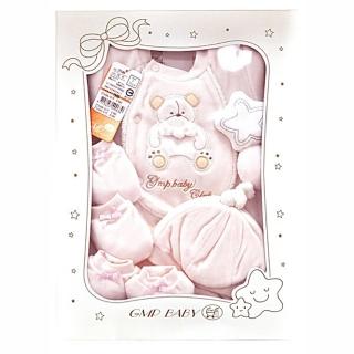 【GMP BABY】舒適 條絨牛寶寶 夾棉彌月禮盒(ZT3-661)