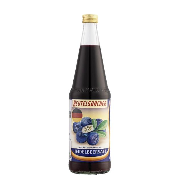 【Beutelsbacher】藍莓果汁 700ml*1瓶(德國原裝進口)