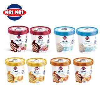 【Kri Kri】希臘優格 冰淇淋320g 任選8入 綜合賣場(卡路里低、不含麩質 冷凍宅配)