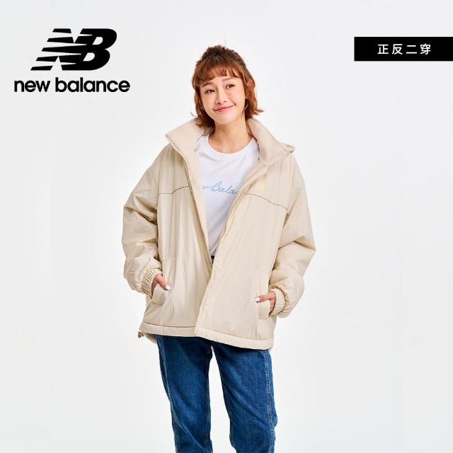 【NEW BALANCE】NB SDS二面穿保暖外套_女性_米白色_AWJ41330TWF(亞版 版型正常)