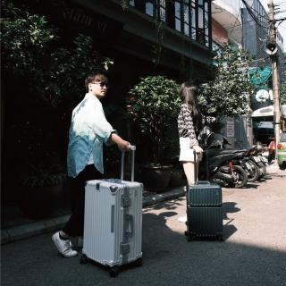 【cctogo】杯電旅箱(24行李箱、旅行箱、鋁框相、杯架、充電)