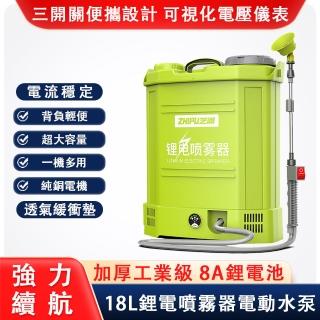 【芝浦】18L電動高壓噴霧器 果園噴霧機(6.0強勁可調節打藥機)