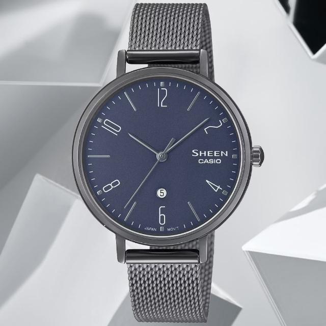 【CASIO 卡西歐】SHEEN 現代極簡時尚腕錶 禮物推薦 畢業禮物(SHE-4562BM-2A)