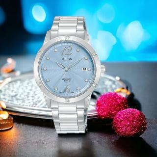 【ALBA】雅柏 Fashion系列 藍色 時尚腕錶-36mm(VJ32-X337B/AG8N13X1)