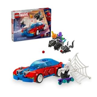 【LEGO 樂高】#76279 蜘蛛人的賽車和猛毒化綠惡魔