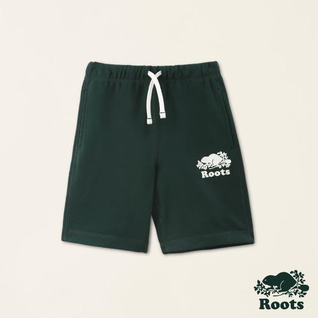 【Roots】Roots 大童- ORIGINAL短褲(深綠色)