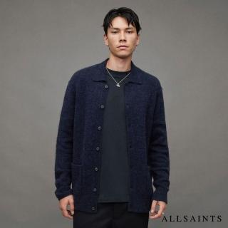 【ALLSAINTS】CYGNUS 羊毛針織寬鬆開襟外套 MK126Z(舒適版型)