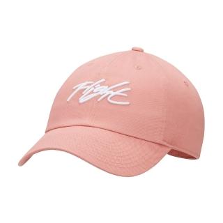 【NIKE 耐吉】老帽 棒球帽 喬丹 中性 粉紅色 U J CLUB CAP US CB FLT(FN4677618)