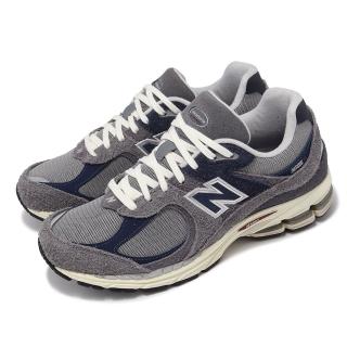 【NEW BALANCE】休閒鞋 2002R 男鞋 女鞋 海軍藍 城堡灰 復古 麂皮 NB 情侶鞋(M2002REL-D)