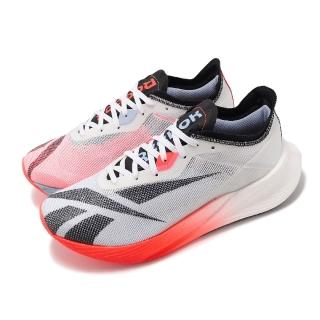 【REEBOK】競速跑鞋 Floatride Energy X 男鞋 白 橘 緩衝 回彈 碳板 長跑 馬拉松 運動鞋(100074862)