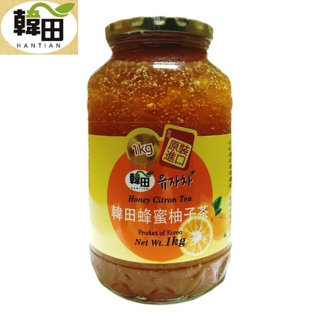 【HANTIAN 韓田】蜂蜜風味柚子茶1KGx1罐(本島免運費)