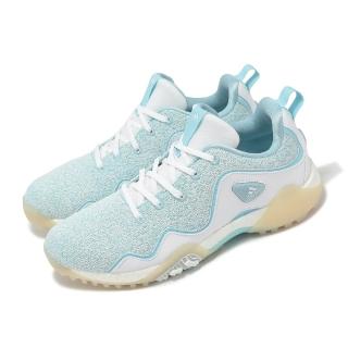 【adidas 愛迪達】高爾夫球鞋 W Codechaos 21 女鞋 白 藍 Boost 緩衝 抓地 運動鞋 愛迪達(FW5628)
