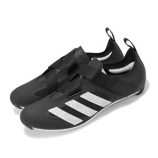 【adidas 愛迪達】室內自行車鞋 Cycling 男鞋 黑 透氣 輕量 綁帶 自行車鞋 訓練鞋 愛迪達(GX6544)