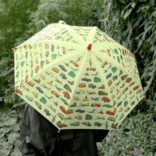 【Rex London】兒童雨傘 交通百科(遮陽傘 晴雨傘 直傘)