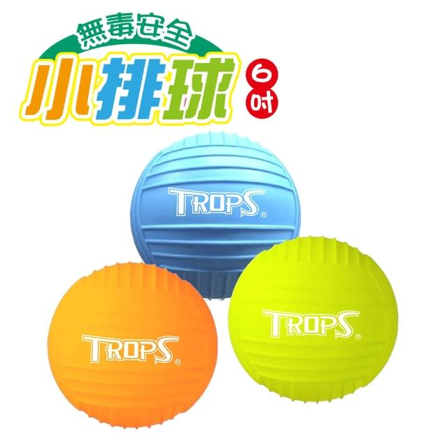 【SUCCESS 成功】特波士 4122 6吋無毒安全小排球(排球/玩具球)