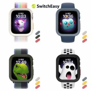 【SwitchEasy 魚骨牌】Apple Watch 9/8/7/6/5/4/SE 40/41mm Colors 手錶保護殼(通用最新S9)