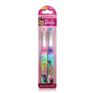 【Barbie】2入兒童牙刷