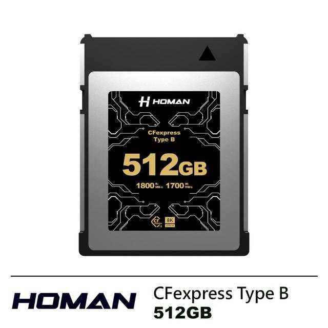 【Homan】CFexpress Type B 512GB 記憶卡--公司貨