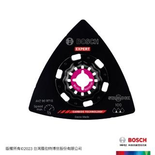 【BOSCH 博世】BOSCH 超耐久碳化鎢三角磨盤(AVZ 90 RT10_90 mm)
