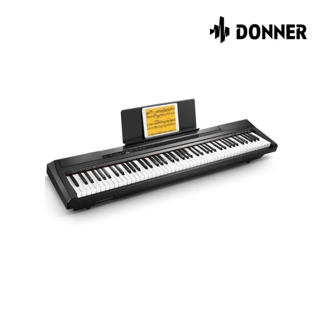 【Donner】DEP-10 標準88鍵電鋼琴／半配重／免費APP教學／DEP10(原廠公司貨 法國DREAM音源 品質保證)