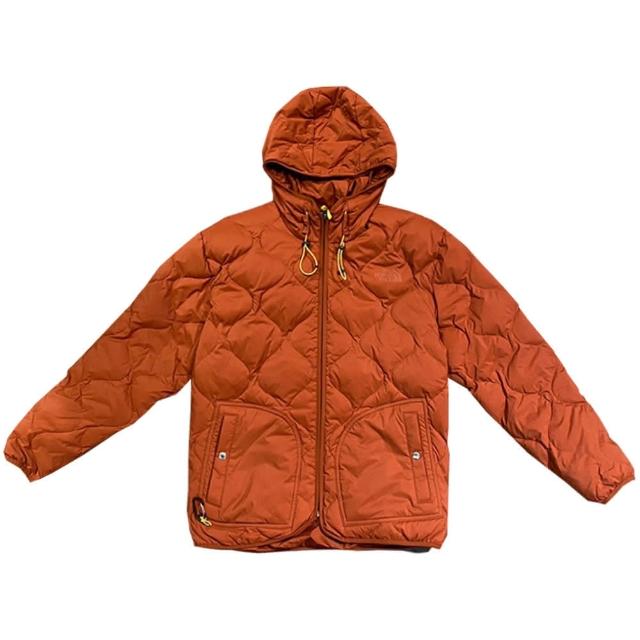 【The North Face】TNF 羽絨外套 連帽 M GRAUS DOWN PACKABLE JACKET - AP 男 紅(NF0A83SBUBC)