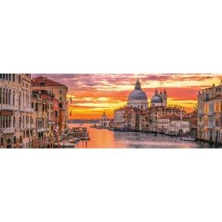 【雷諾瓦】黃昏的大運河/威尼斯/長幅/1000片/Clementoni