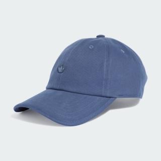 【adidas 愛迪達】帽子 棒球帽 運動帽 遮陽帽 三葉草 PE DAD CAP 藍 IS4635