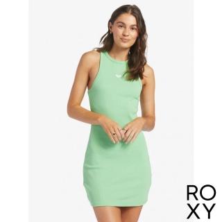 【ROXY】女款 女裝 無袖連身短裙洋裝 BRIGHT BOARDWALK(綠色)