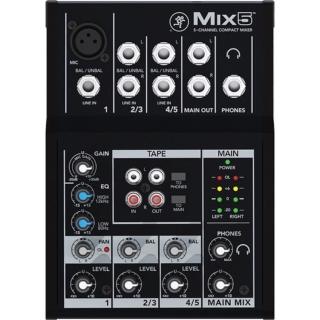 【Mackie】Mix5(5軌 混音器)