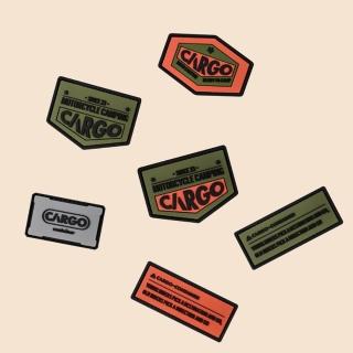 【Cargo】工業風徽章(CARGO#貨櫃 #戶外 #潮流 #徽章 #工業風 #復古風 #收納箱)