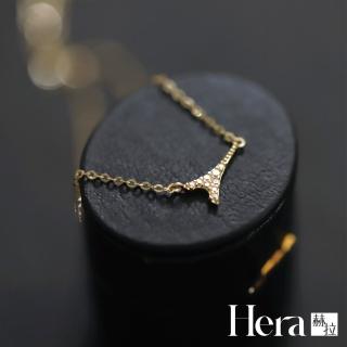 【HERA 赫拉】法國巴黎鐵塔鋯石項鍊 H112091907(項鍊)